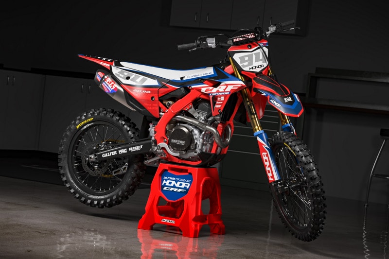 Honda Motocross Graphics |  MX Decals Kit Imperator 2 &#8211; All Models All Years