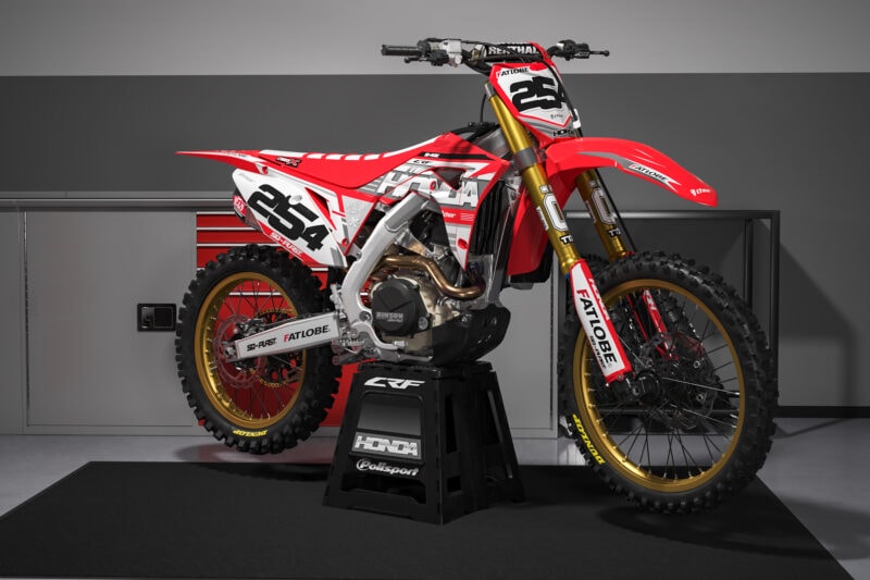 Honda CRF Motocross Graphics |  MX Decals Kit Redeemer