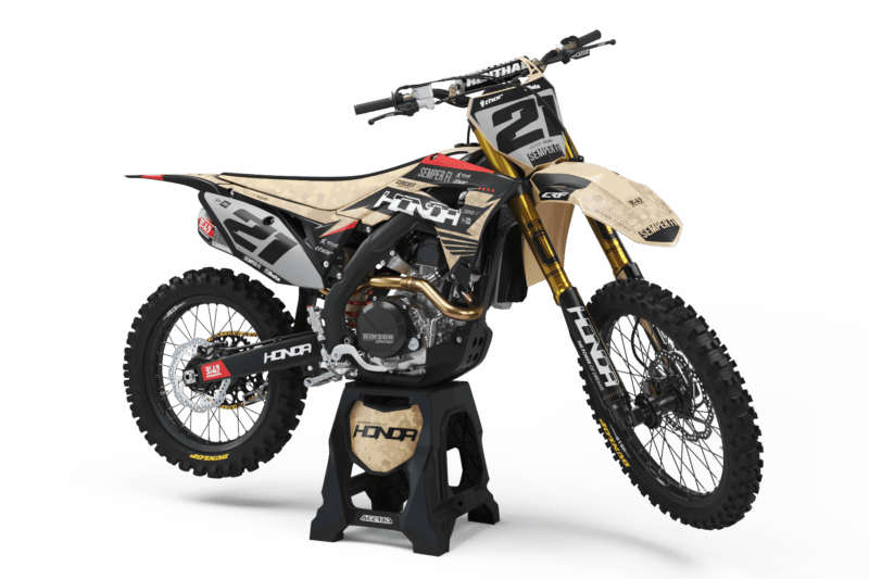 Honda  CRF 2017-19 Motocross Graphics MX Decals Kit Semper