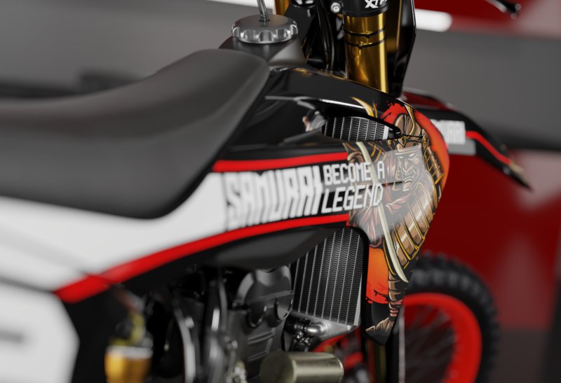 Gas Gas MC250F Motocross Graphics MX Decals Kit Eagle