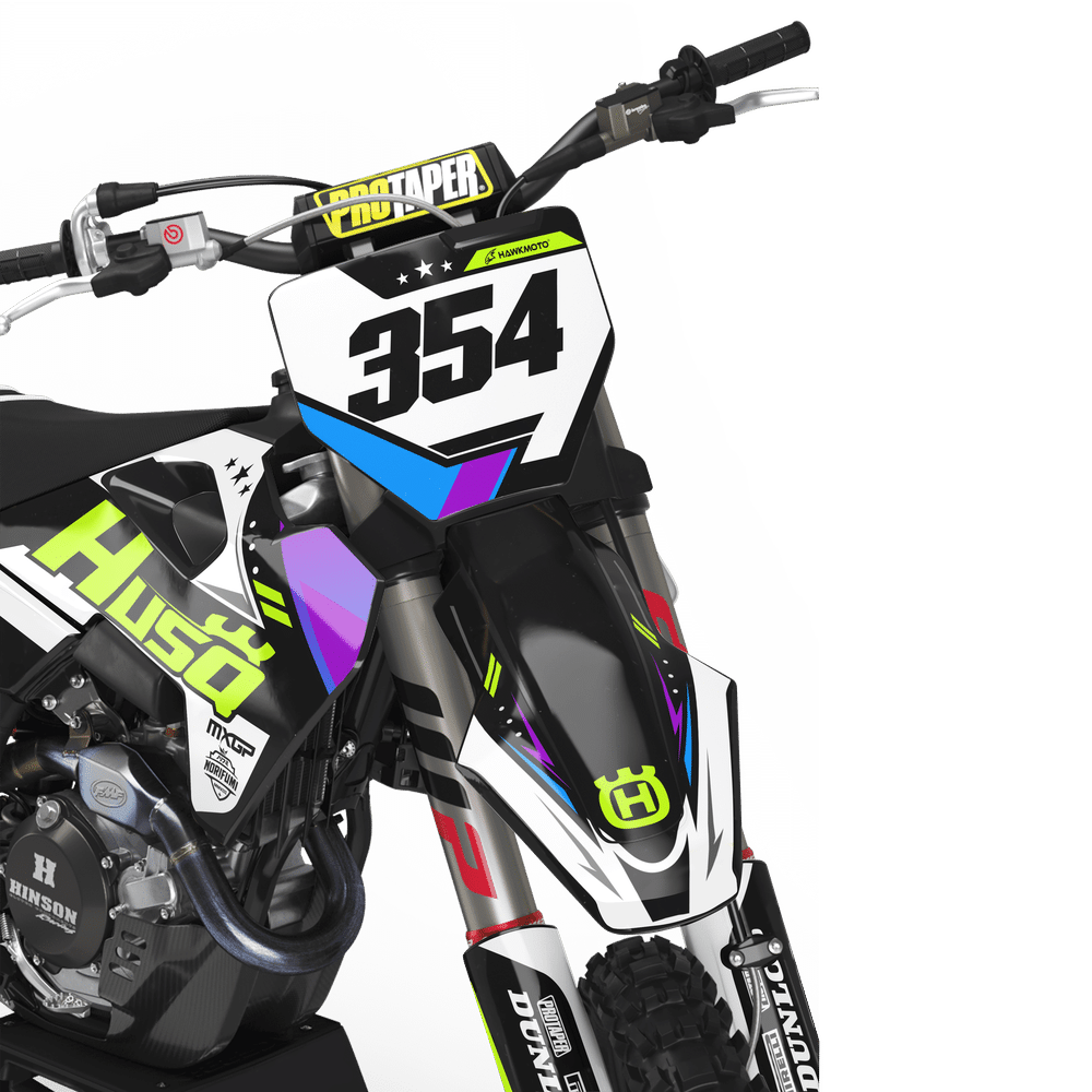 Husqvarna MX Motocross Graphics Kit &#8211; Technique