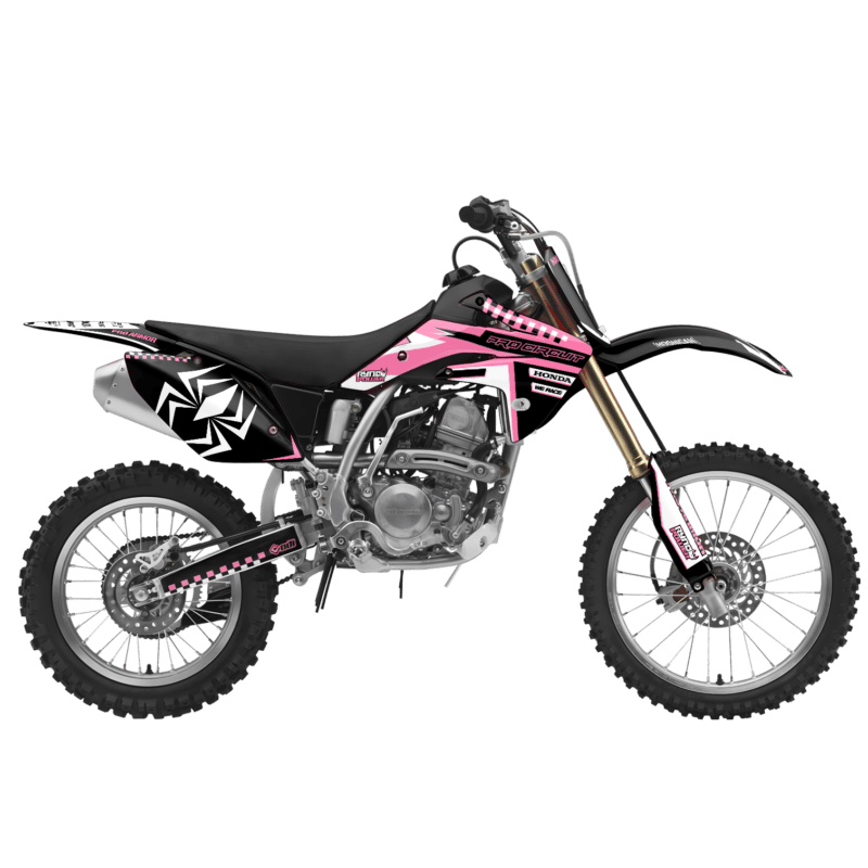 Honda CRF150R 2007 &#8211; 2023 Motocross Graphics |  MX Decals Kit Spider Pink