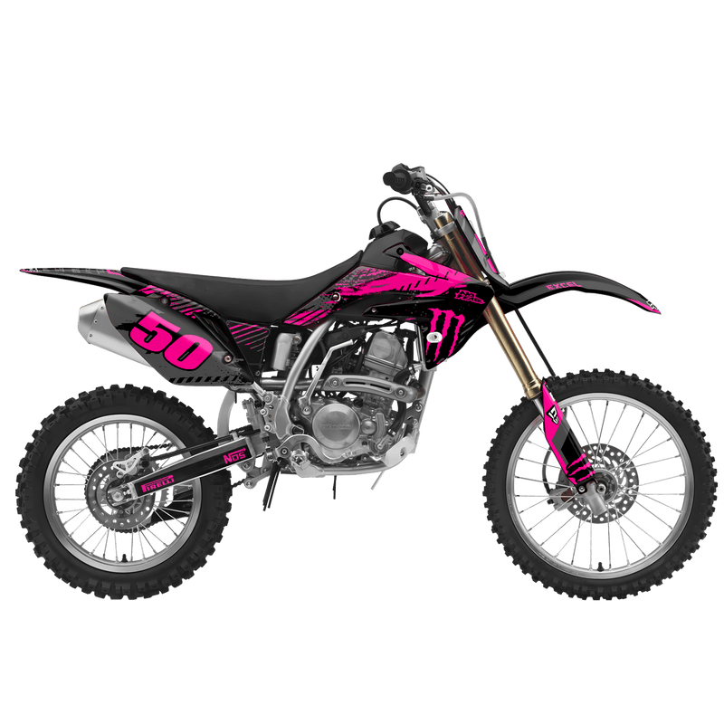 Honda CRF150R 2007 &#8211; 2023 Motocross Graphics |  MX Decals Kit Shear Magenta