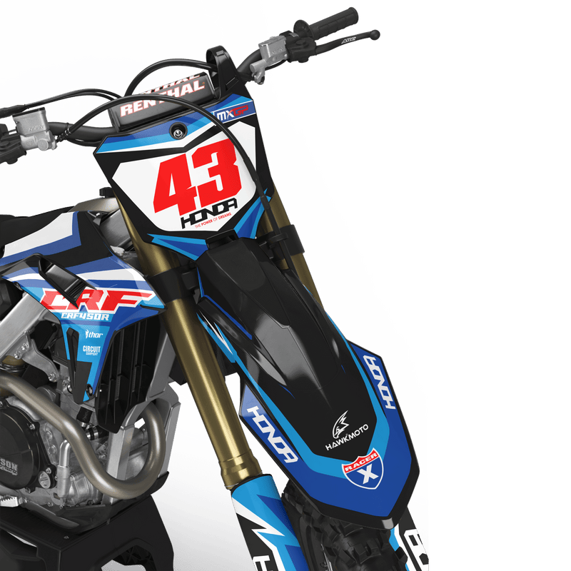 Honda MX Motocross Graphics Kit &#8211; Night Light