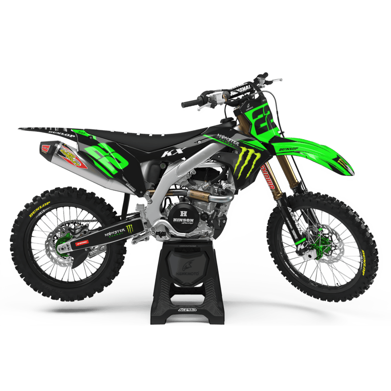 Kawasaki MX Motocross Graphics Kit &#8211; Velocity