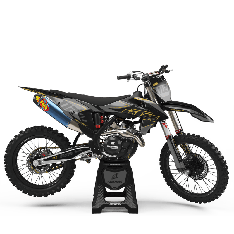 KTM MX Motocross Graphics Kit &#8211; The Darkness