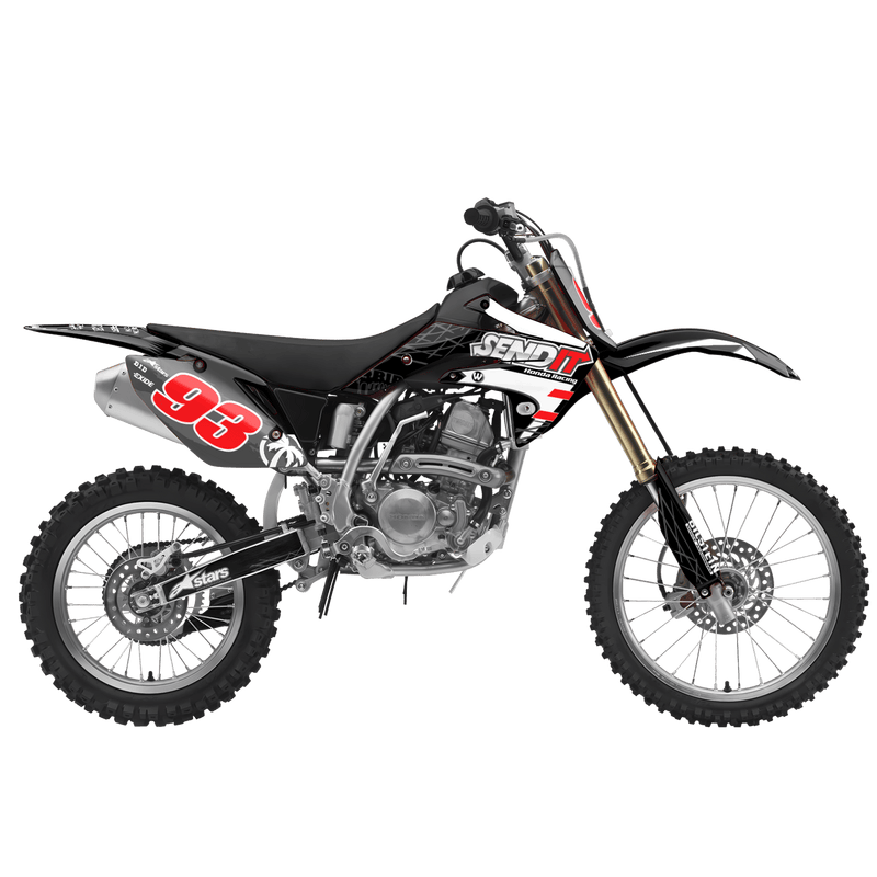 Honda CRF150R 2007 &#8211; 2023 Motocross Graphics |  MX Decals Kit SendIt Red