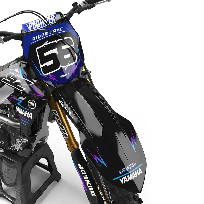 Yamaha MX Motocross Graphics |  Kit All Years All Models &#8211; Asahi