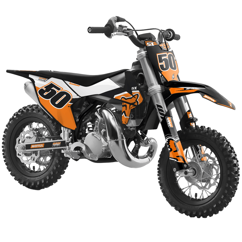 KTM SX50 50SX 2016 &#8211; 2023 Motocross Graphics |  MX Decals Kit Matrix ORG