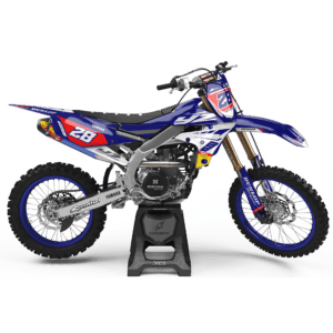 Yamaha MX Motocross Graphics Kit All Years All Models - Hiroto
