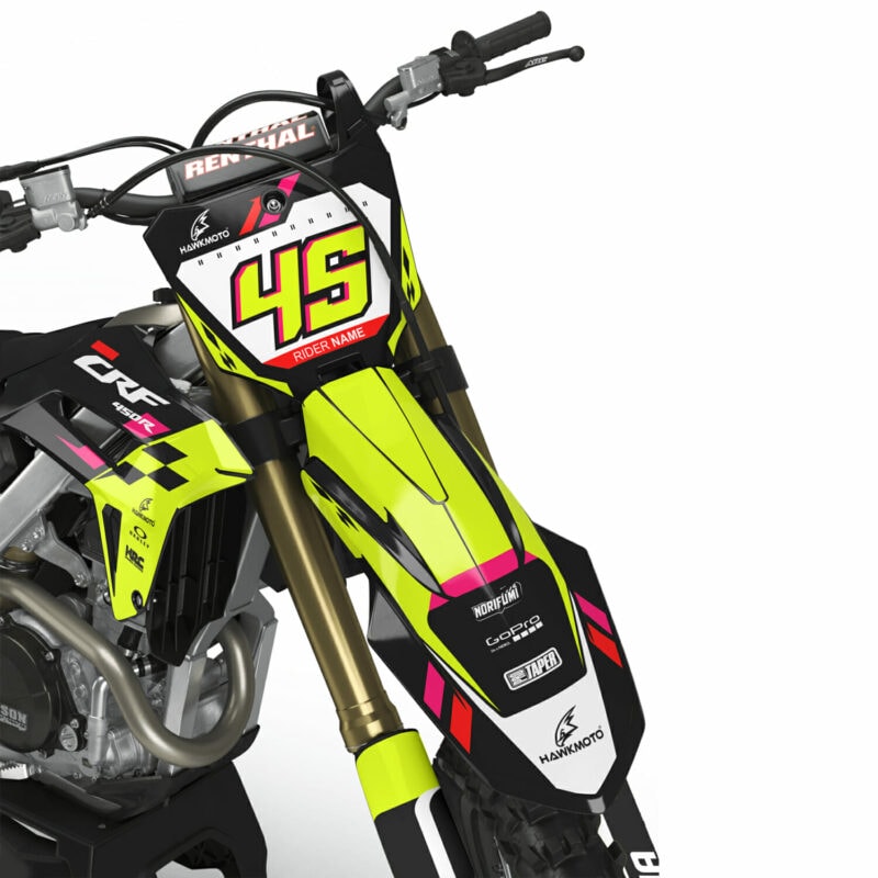 Honda MX Motocross Graphics |  Kit All Models All Years &#8211; Tsuigeki