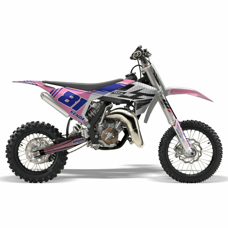 Husqvarna TC 65 2016 &#8211; 2023 MX Motocross Graphics |  Kit &#8211; Cannon Pink