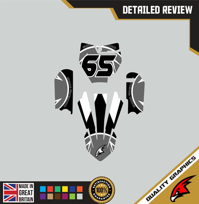 KTM SX65 2016-20 Motocross Graphics | MX Decals Kit Bruce Grey