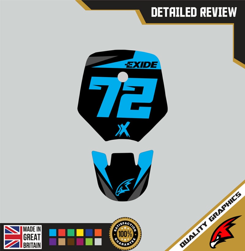 KTM SX65 98-01 Motocross Graphics | MX Decals Kit 
 Freak Teal
