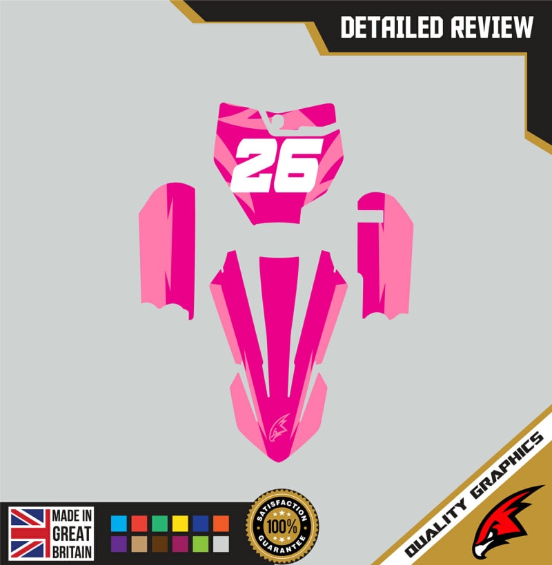 KTM SX65 2016-20 Motocross Graphics | MX Decals Kit Gunner Pink