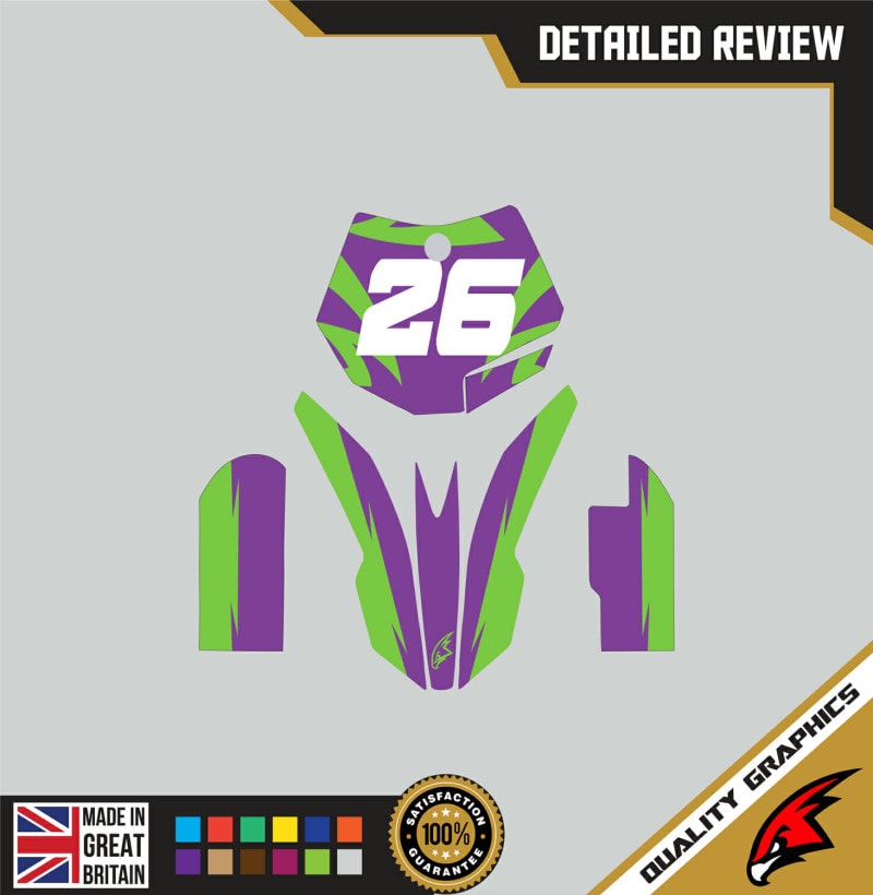 KTM SX65 09-15 Motocross Graphics | MX Decals Kit Gunner Purple