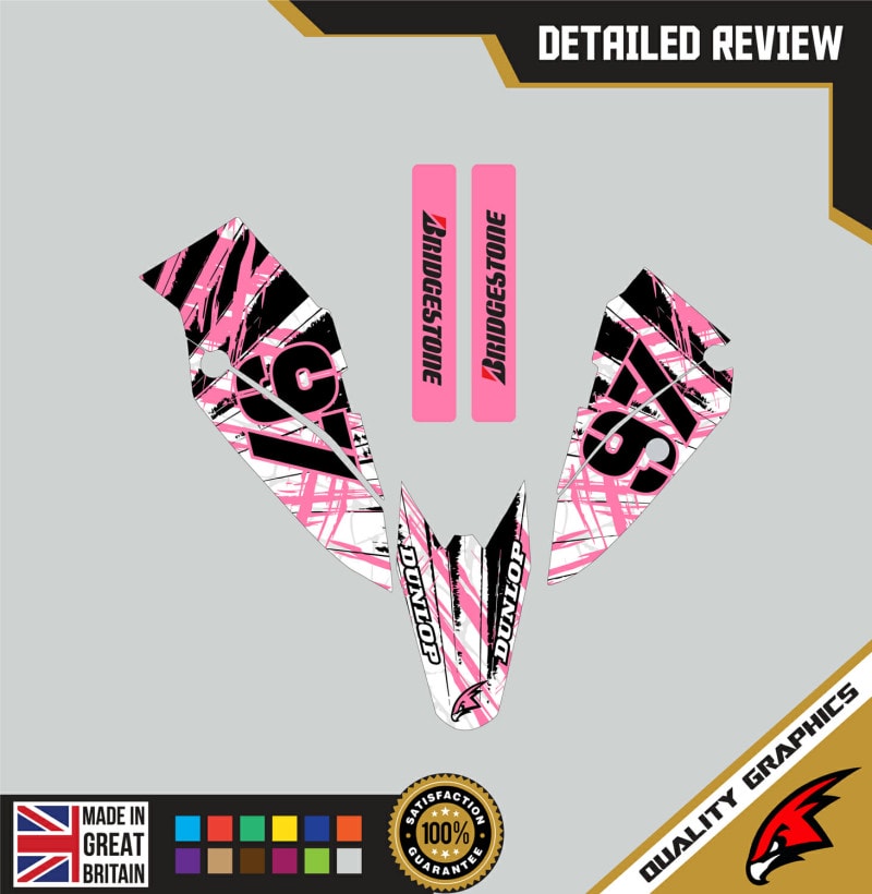 KTM SX65 09-15 Motocross Graphics | MX Decals Kit Welder Pink