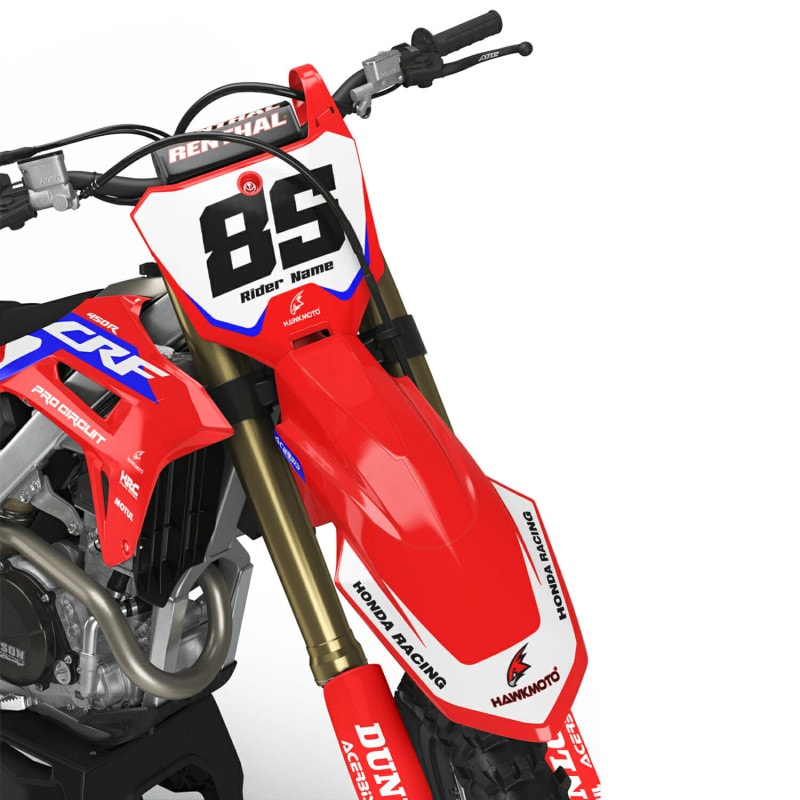 Honda MX Motocross Graphics |  Kit All Models All Years &#8211; Idai