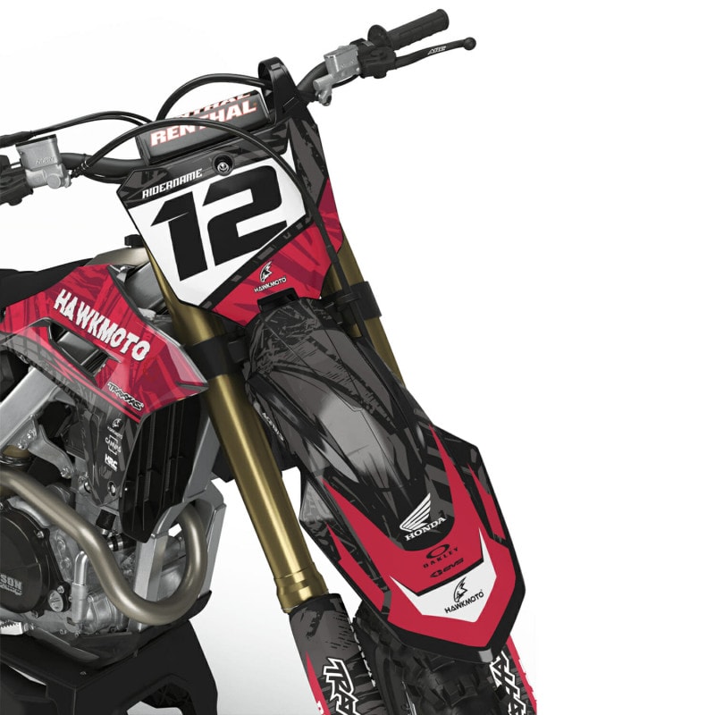 Honda MX Motocross Graphics |  Kit All Models All Years &#8211; Chikara