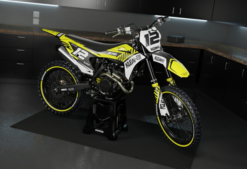 GasGas MX Motocross Graphics Kit All Models | Years &#8211; Klean