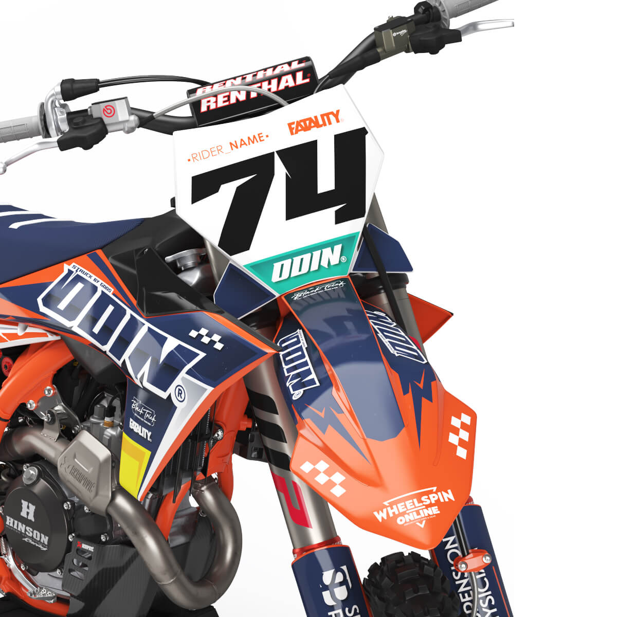KTM MX Motocross Graphics |  Kit All Models All Years &#8211; Thunder
