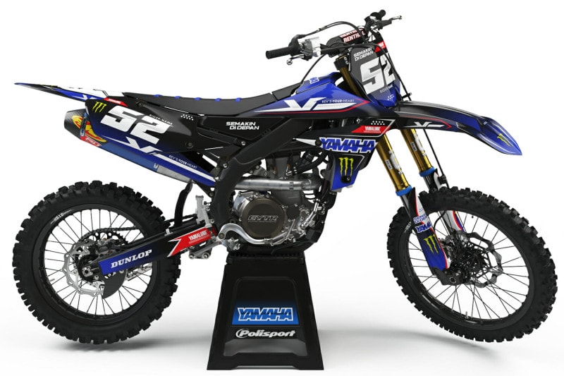 Yamaha MX Motocross Graphics |  Kit All Years All Models &#8211; Ominious