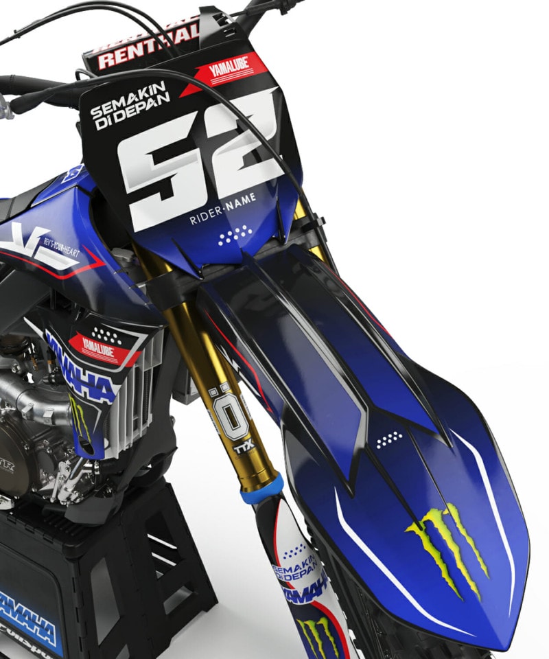 Yamaha MX Motocross Graphics |  Kit All Years All Models &#8211; Ominious