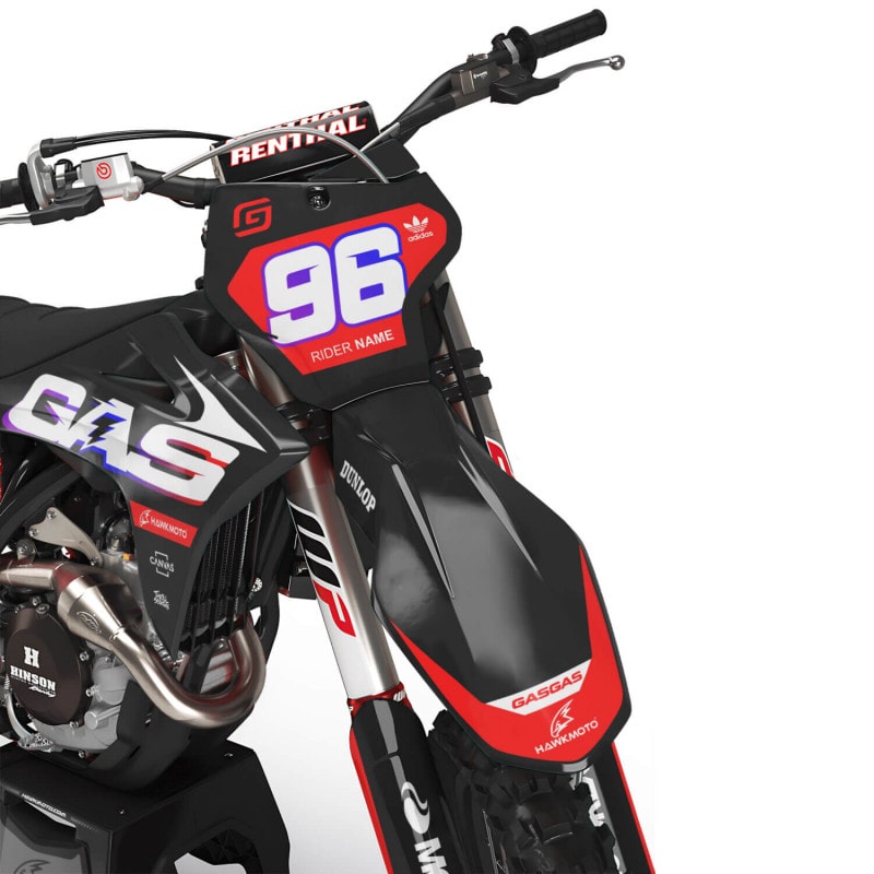 GasGas MX Motocross Graphics Kit All Models | Years &#8211; Attitude