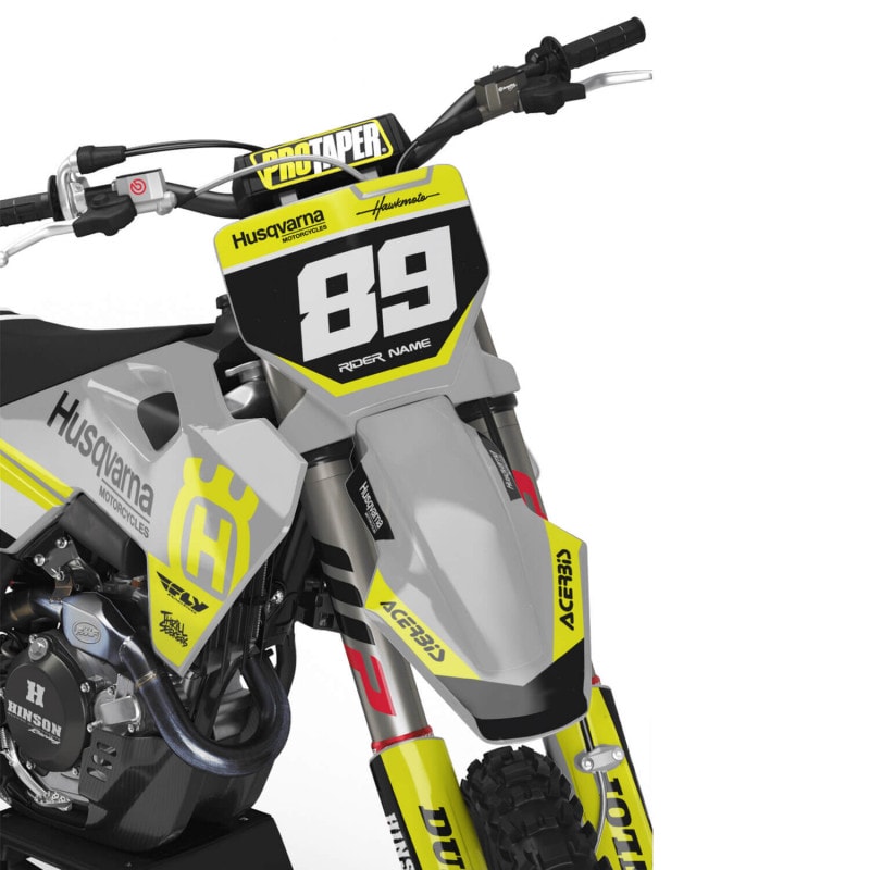 Husqvarna MX Motocross Graphics Kit | All Models Years &#8211; Earl