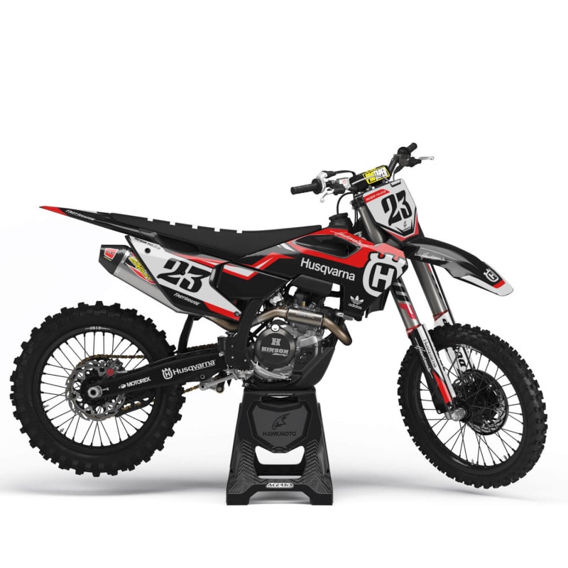 Husqvarna MX Motocross Graphics Kit | All Models Years &#8211; Sling