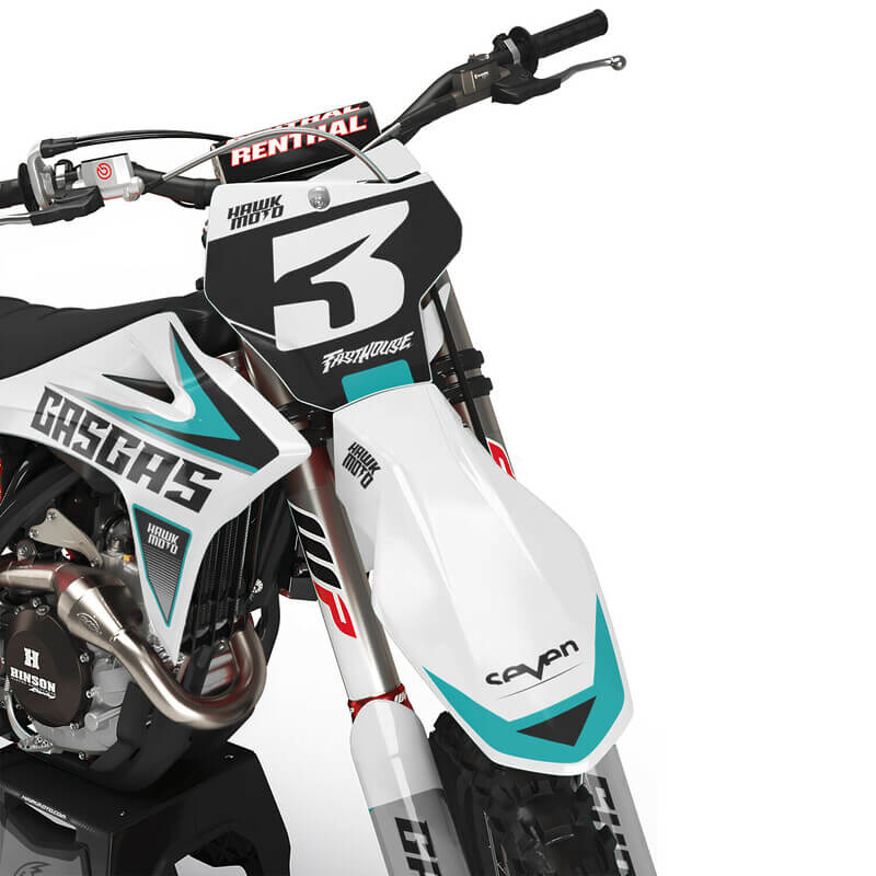GasGas MX Motocross Graphics Kit All Models | Years &#8211; Vader
