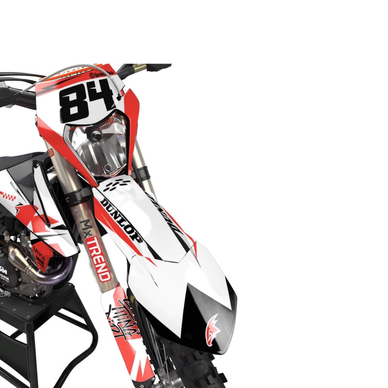 KTM MX Motocross Graphics |  Kit All Models All Years &#8211; Do It Red