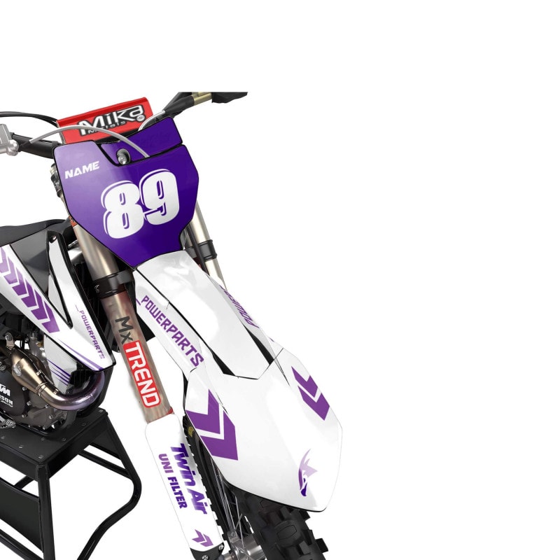 KTM MX Motocross Graphics |  Kit All Models All Years &#8211; Cool Purple