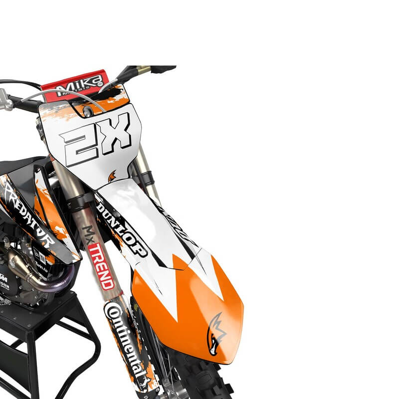 KTM MX Motocross Graphics |  Kit All Models All Years &#8211; Knight Orange