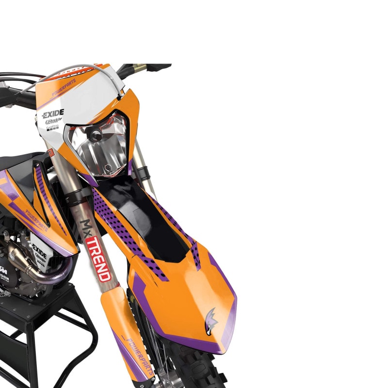 KTM MX Motocross Graphics |  Kit All Models All Years &#8211; Rangers Orange