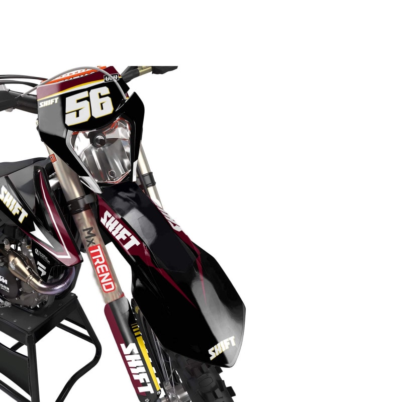 KTM MX Motocross Graphics |  Kit All Models All Years &#8211; Raider Red