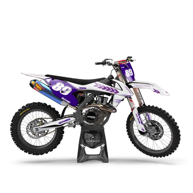 KTM MX Motocross Graphics |  Kit All Models All Years &#8211; Cool Purple