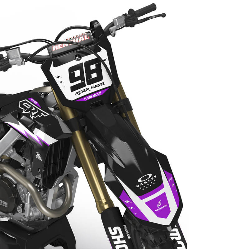 Honda MX Motocross Graphics |  Kit All Models All Years -Shintoshu
