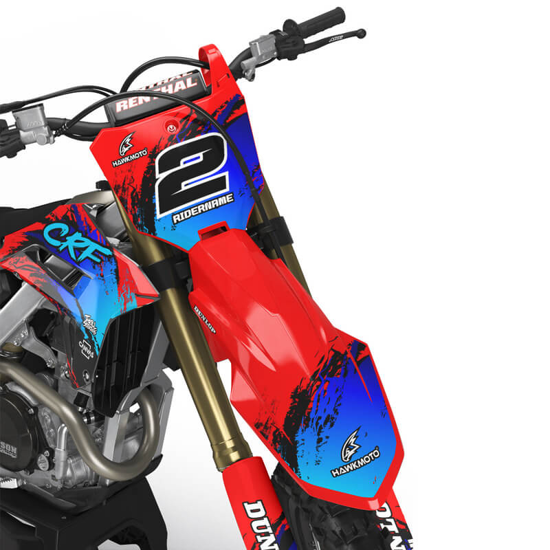 Honda MX Motocross Graphics |  Kit All Models All Years &#8211; Amaterasu