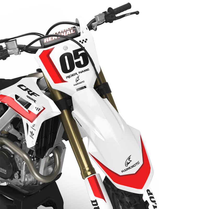 Honda MX Motocross Graphics |  Kit All Models All Years &#8211; Kitsune