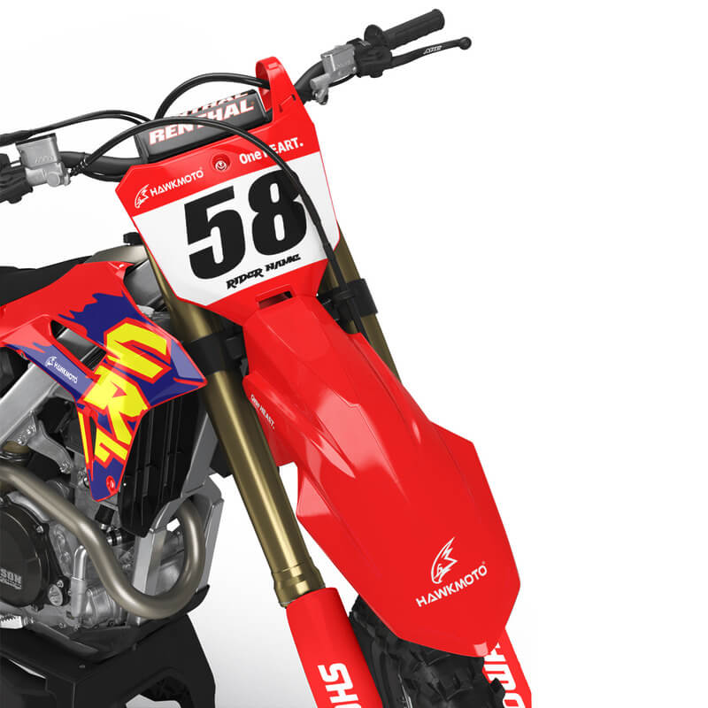 Honda MX Motocross Graphics |  Kit All Models All Years &#8211; Teke Teke